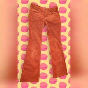 Corduroy pants size 2 30 Length flare bottom